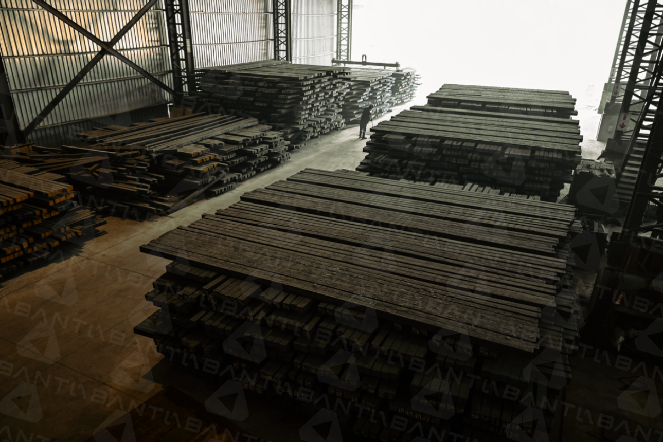 Finished steel wire rods and rebars ready for domestic and international export